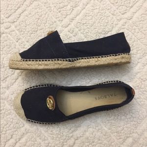 NWOT Talbots Indigo Blue Flats